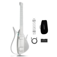 Цифровая гибридная гитара Enya Cyber G/WH(S)