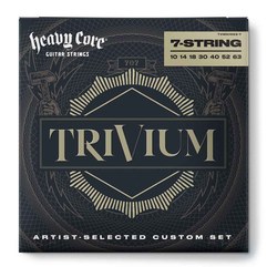 Струны для 7-струнной электрогитары Dunlop TVMN1063-7 Trivium Signature 10-63