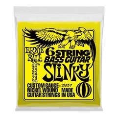Струны для 6-струнной бас-гитары Ernie Ball P02837 20-90
