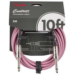 Инструментальный кабель Fender Contour Burgundy Mist 10'