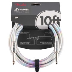 Инструментальный кабель Fender Contour Iridescent 10'
