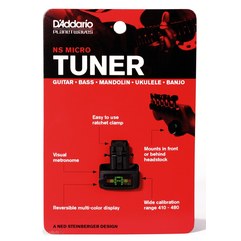Мини-тюнер на прищепке Planet Waves NS Micro Headstock Tuner