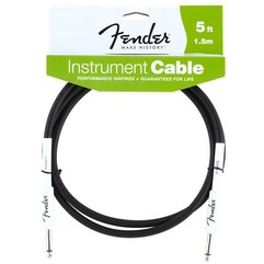 Инструментальный кабель  Fender® Performance Series Instrument Cable, 5', Black