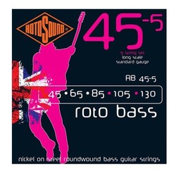 Струны для 5-струнной бас-гитары Rotosound RB45-5