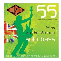 Струны для бас-гитары Rotosound SM55