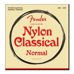 Струны для классической гитары Fender Classical 100 Clear Nylon Tie End 28-43