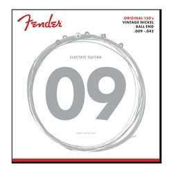 Струны для электрогитары Fender Original Pure Nickel 150L Ball End 9-42