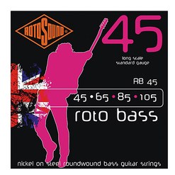 Струны для бас-гитары Rotosound RB45 Strings Nickel Rotobass