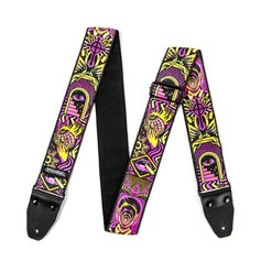 Ремень для гитары Dunlop I Love Dust Strap Orange