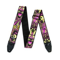 Ремень для гитары Dunlop I Love Dust Strap Orange Smoking Moon