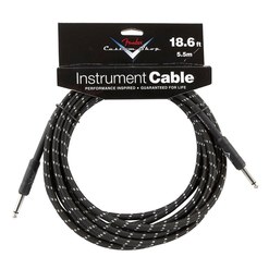 Инструментальный кабель Fender® Custom Shop Cable 18.6' Black