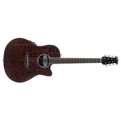 Электроакустическая гитара Ovation CS28P-TGE Celebrity® Standard® Exotic Super Shallow Tiger Eye Brown Quilt