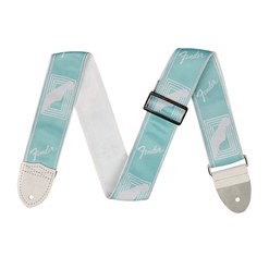 Ремень для гитары Fender Monogrammed Strap 2" Daphne Blue