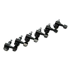 Набор колков для электрогитары Planet Waves Auto-Trim Tuning Machines 6 In-Line Black
