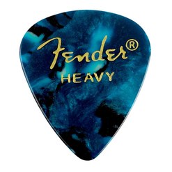 Медиатор Fender Ocean Turquoise 351 Shape Heavy