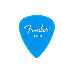 Медиатор Fender Lake Placid Blue 351 Shape Thin