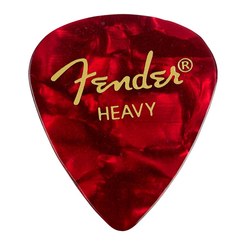 Медиатор Fender Red Moto 351 Shape Heavy