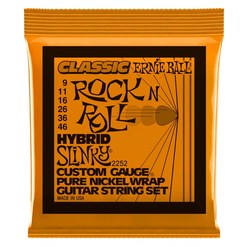 Струны для электрогитары Ernie Ball 2252 Hybrid Slinky