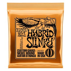 Струны для электрогитары Ernie Ball 2222 Hybrid Slinky