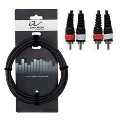 Аудио кабель Gewa Alpha Audio Basic Line Audio Y-Cable 2 RCA - 2 RCA 1.5 м