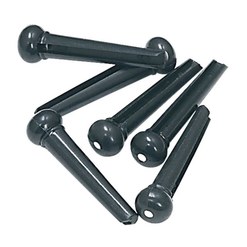 Булавки для акустической гитары Gewa 555004 Fire&Stone Black With Dot