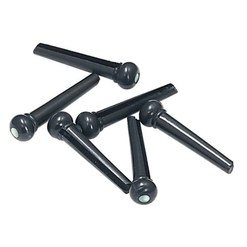 Булавки для классической гитары Gewa Fire&Stone Black With Dot Abalone