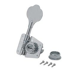 Колки для бас-гитары Gewa Fire&Stone Machine Heads E-Bass Chrome Plated