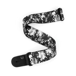Ремень для гитары D'Addario Printed Polyester Guitar Strap Camo Black