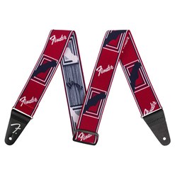 Ремень для гитары Fender Weighless™ 2" Mono Strap Red/White/Blue