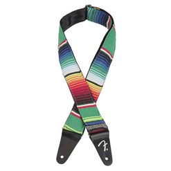 Ремень для гитары Fender® Serape Strap Green Multi 2"