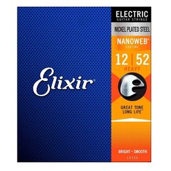 Струны для электрогитары Elixir NanoWeb 12152