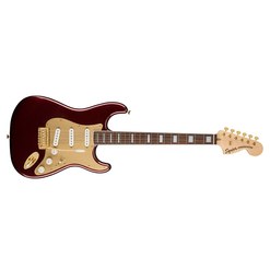 Электрогитара Squier 40th Anniversary Stratocaster&reg; Gold Edition Ruby Red Metallic