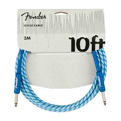 Инструментальный кабель Fender® Icicle Holiday 10ft Blue