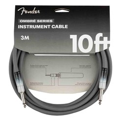 Инструментальный кабель Fender® Ombré 10" Silver Smoke