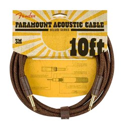 Инструментальный кабель Fender Paramount 10' Acoustic Brown