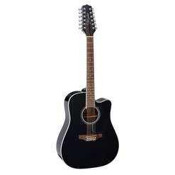 12-струнная электроакустическая гитара Takamine GD38CE BLK