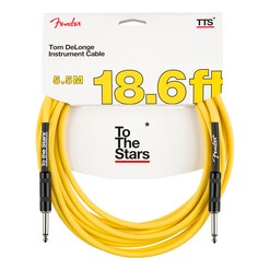Инструментальный кабель Fender Tom DeLonge 18.6" Graffiti Yellow