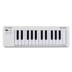 MIDI-контроллер Arturia MicroLAB 3 White