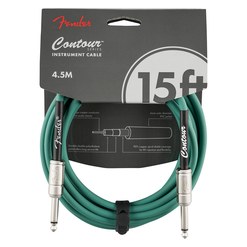 Инструментальный кабель Fender Contour™ Sherwood Green 15'