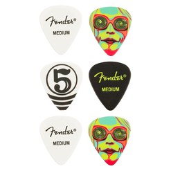 Медиаторы Fender John 5 351 Celluloid Picks (6 pack)