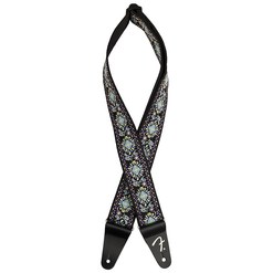 Ремень для гитары Fender Pasadena Woven Blue Lotus 2"