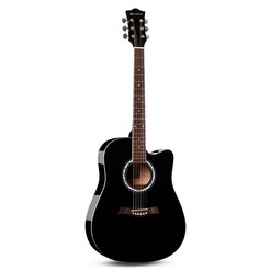 Акустическая гитара Caesar X-410C-BK-W