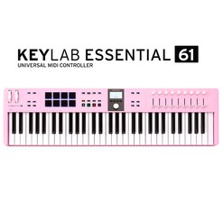 MIDI-контроллер Arturia KeyLAB Essential 61 mk3 Rose Quartz