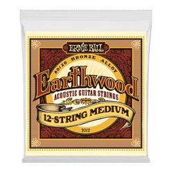 Струны для 12-струнной акустической гитары Ernie Ball P02012 11-52