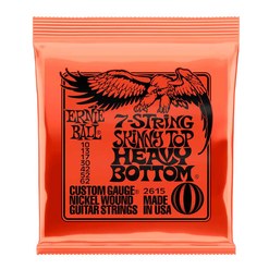 Струны для 7-струнной электрогитары Ernie Ball P02615 10-62