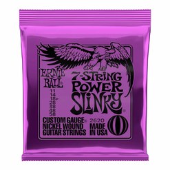 Струны для 7-струнной электрогитары Ernie Ball P02620 11-58