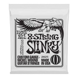 Струны для 8-струнной электрогитары Ernie Ball P02625 10-74