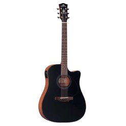 Трансакустическая гитара Kepma EDCE-K10Pro-BKM Black Matt