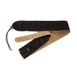 Ремень для гитары Fender SUEDE-BLK  2 1/2"