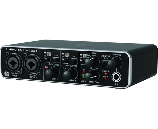 Звуковая карта U-PHORIA UMC204, изображение 3